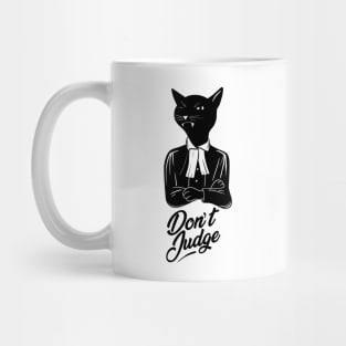 Cat Judge Mug